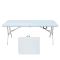 6ft Portable Folding Table B258624