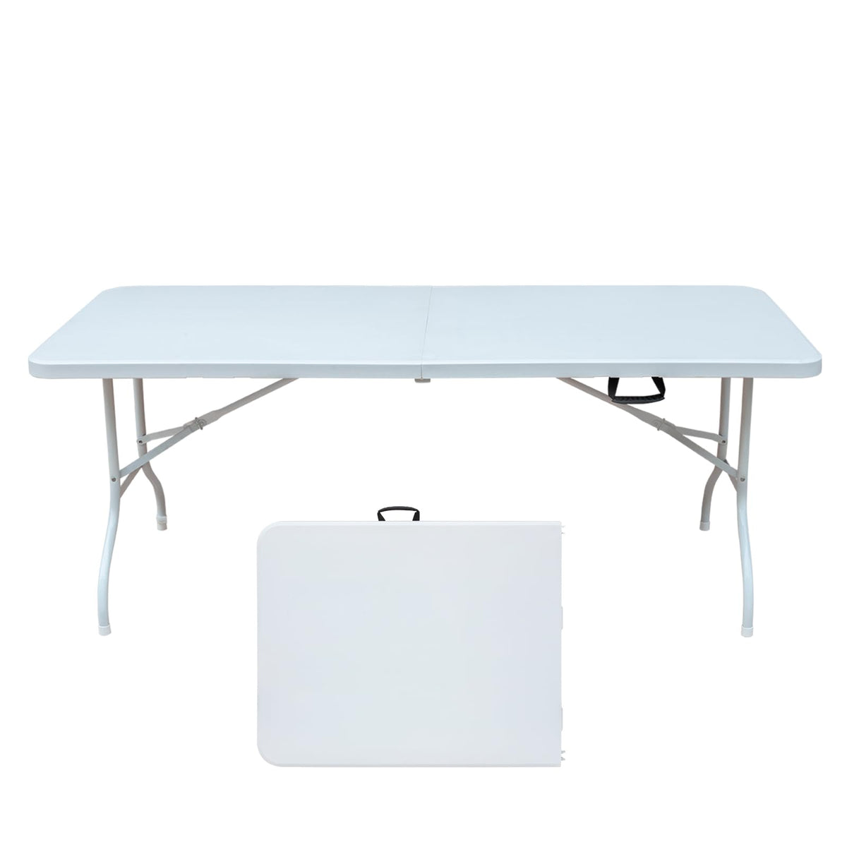 6ft Portable Folding Table B258624