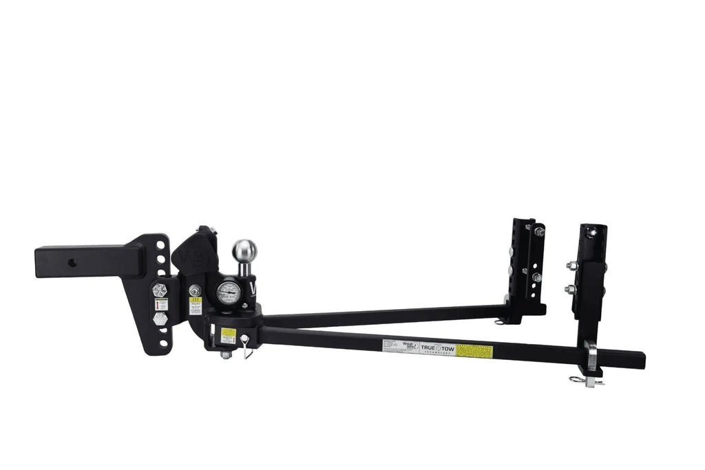 Weight Distribution Hitch with Anti-Sway, 4" Drop, 2" Shank, 12,500-lb Towing Capacity M803011