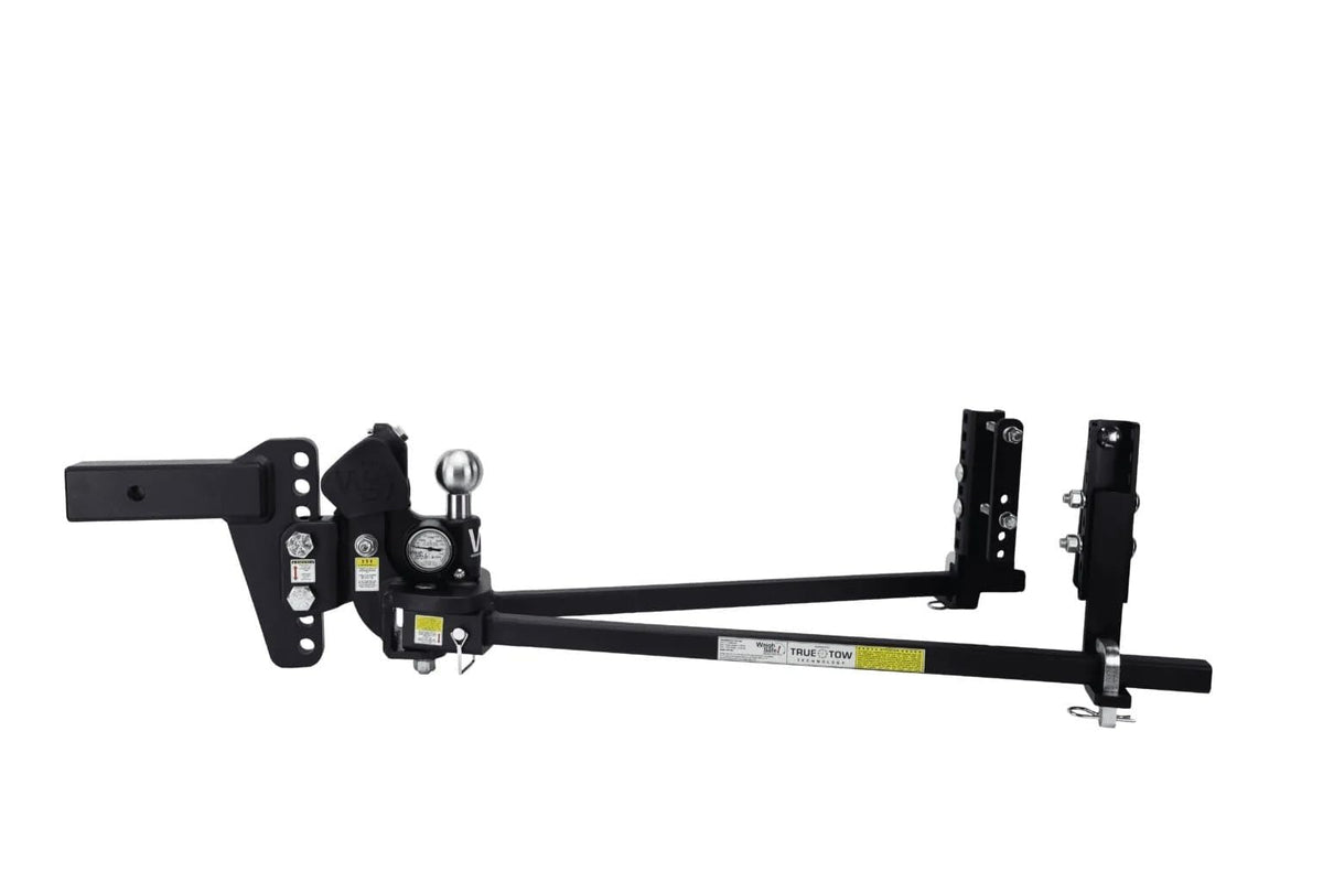 Weight Distribution Hitch with Anti-Sway, 4" Drop, 2" Shank, 12,500-lb Towing Capacity M803011