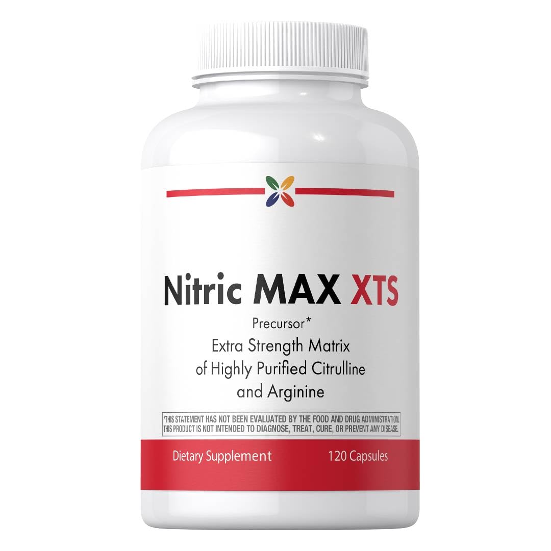 Nitric Oxide Supplement 120 Capsules with L-Citrulline and L-Arginine G36712