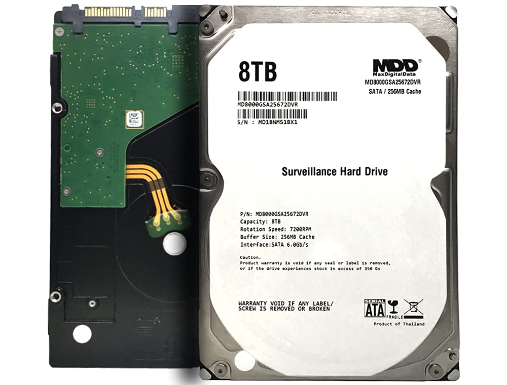 8TB 7200 RPM 256MB Cache SATA 6.0Gb/s 3.5-inch Internal Hard Drive U38545