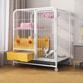 Heavy Duty Cat Cage Playpen Metal Cattery with Brake Casters J627