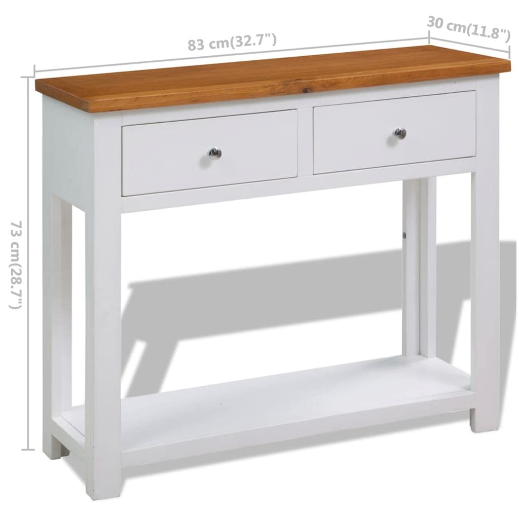 Console Table, Dining Table, Dressing Table, Hallway Table, Side Tables, Solid Oak Wood A877828