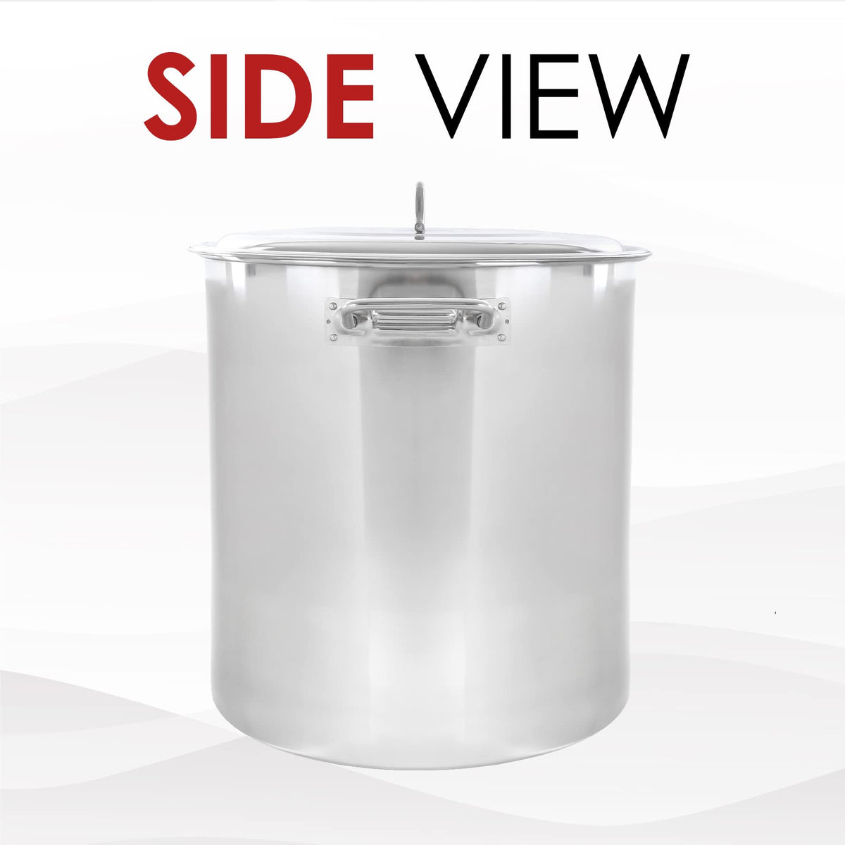 40-Quart Stainless Steel Stock Pot D435
