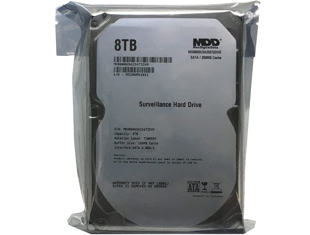 8TB 7200 RPM 256MB Cache SATA 6.0Gb/s 3.5-inch Internal Hard Drive U38545