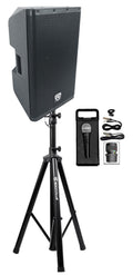12" Powered DJ PA Speaker with Stand Q34238