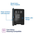 Black Multifold Hand Towel Dispenser with Multifold Hand Towel N8534