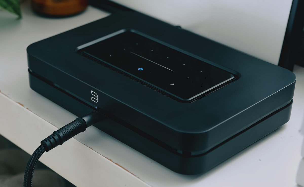 Black Wireless Music Streamer L958