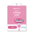 5-Blade Razor with 1 Handle, 12 Cartridges & 1 Shower Holder P4354