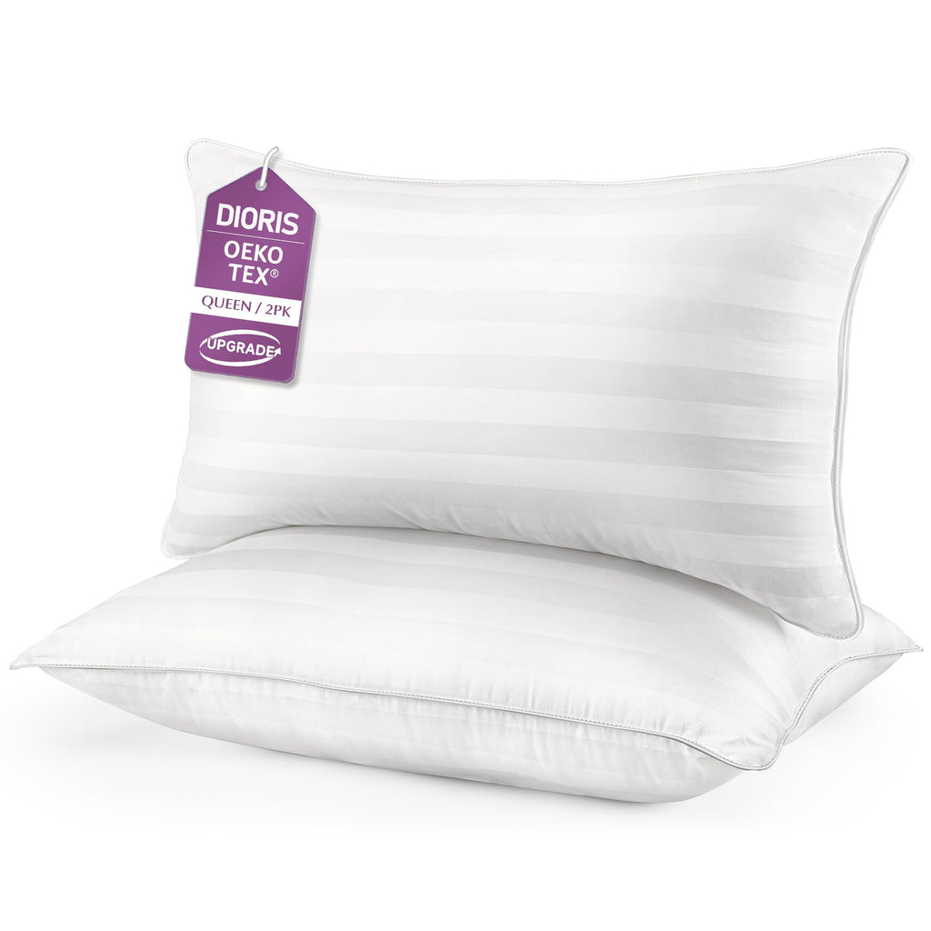 King Pillows Set of 2 Cooling Down Alternative Medium Firm S780137