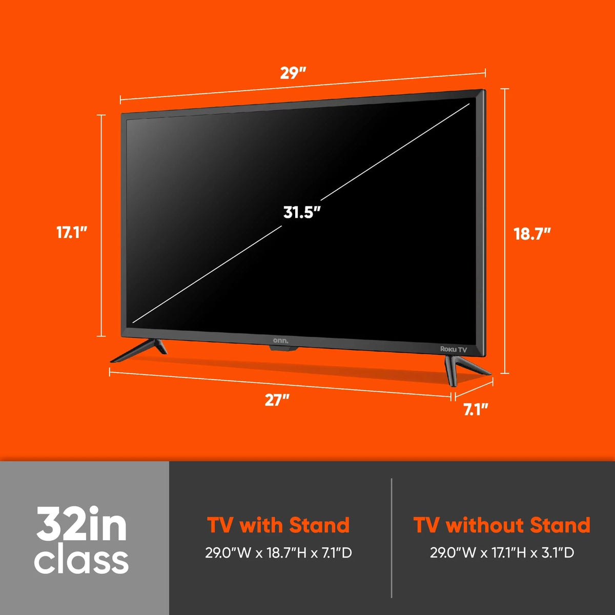 32” HD LED Smart Television R123