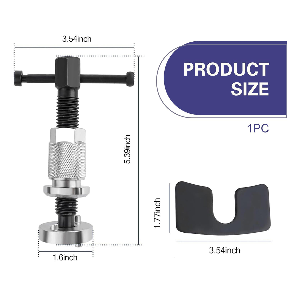 Disc Brake Caliper Tool Set with 2 Adapters L701197