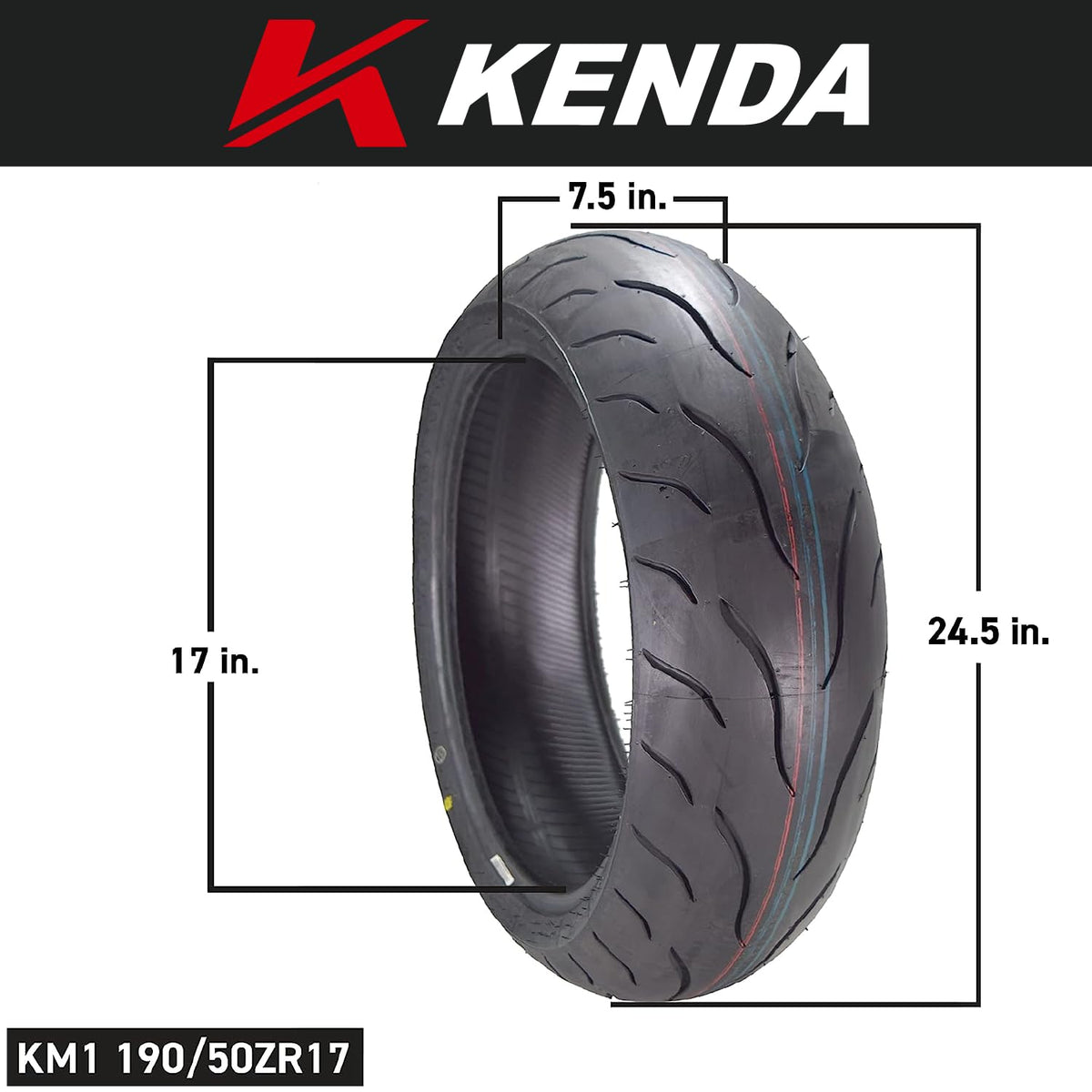 190/50ZR17 Sport Touring Motorcycle Tire L9541