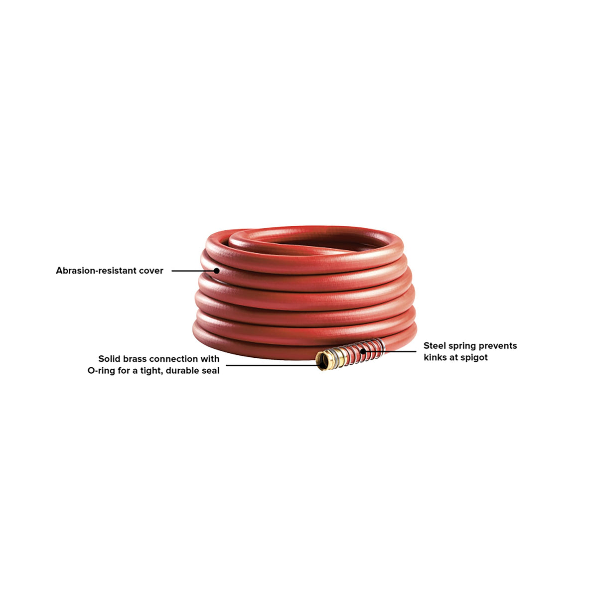 3/4" x 100' Heavy Duty Kink Resistant Garden Hose N997