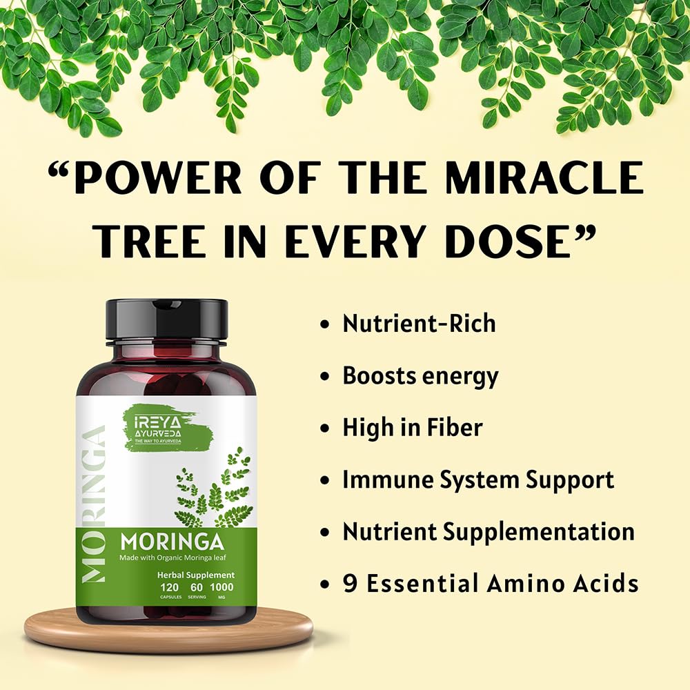 1000 mg Moringa Capsules R552