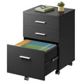 3 Drawer Wood File Cabinet S232