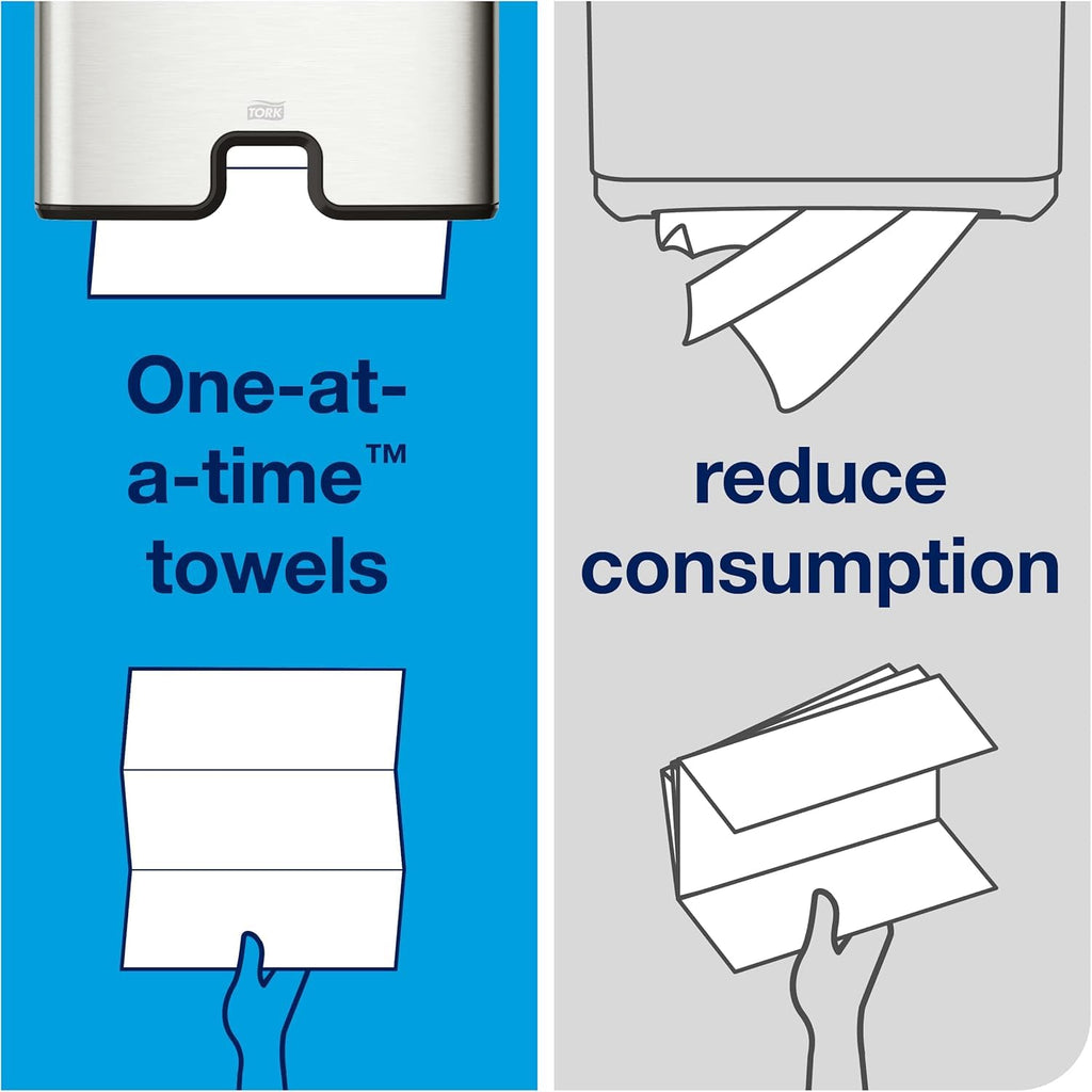 Black Multifold Hand Towel Dispenser with Multifold Hand Towel N8534