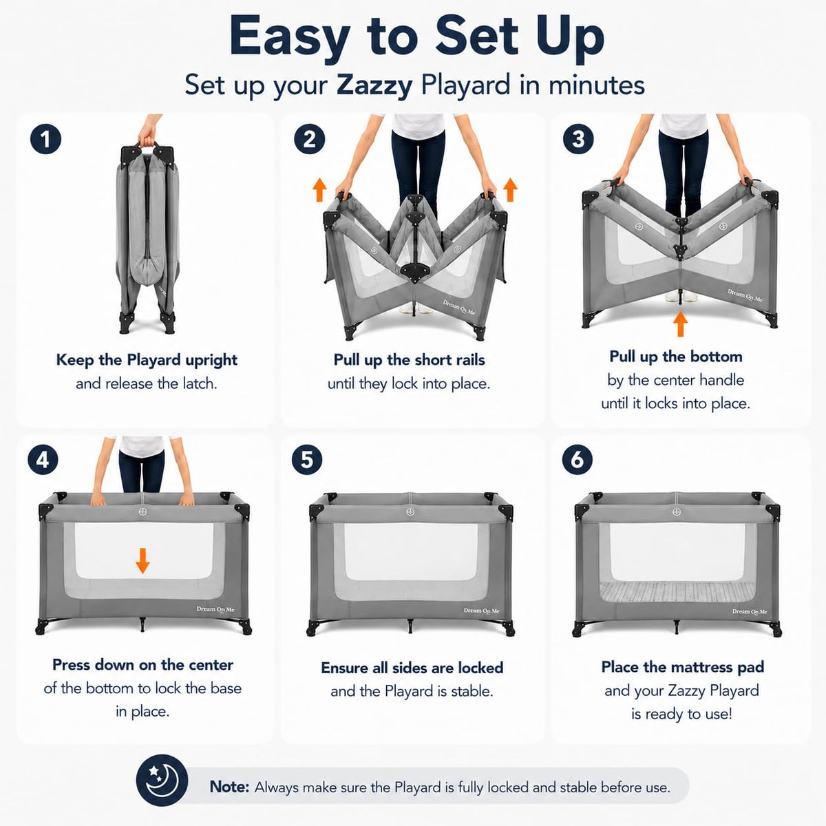 Portable Baby Playard with Bassinet I537130
