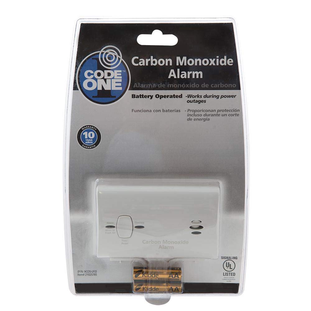 Battery Operated Carbon Monoxide Alarm Z2600