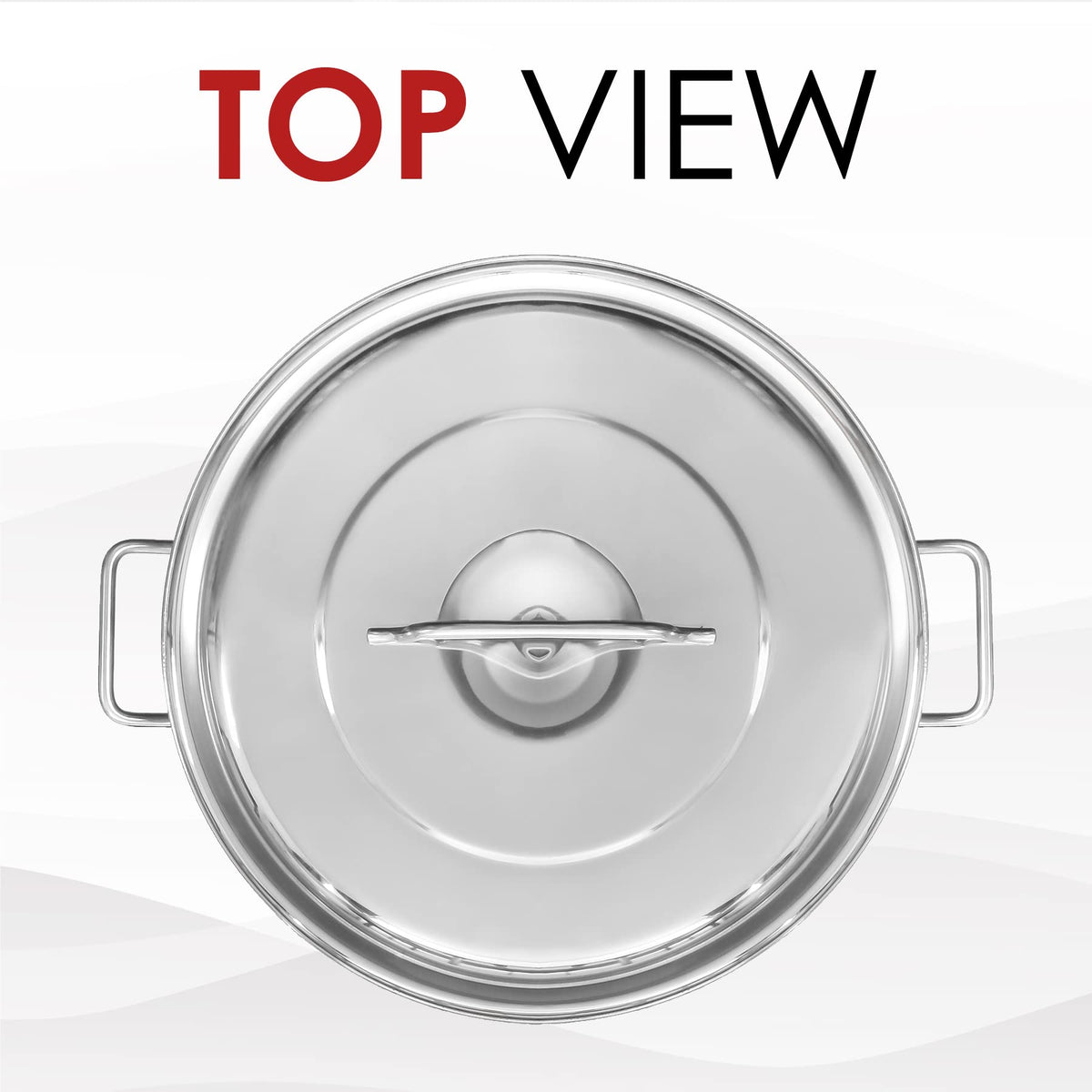 40-Quart Stainless Steel Stock Pot D435
