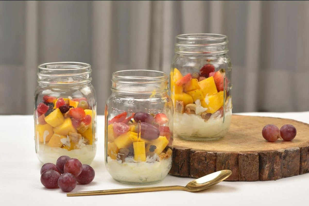 16 oz Pint Glass Mason Jars with Lids 12pk K12664