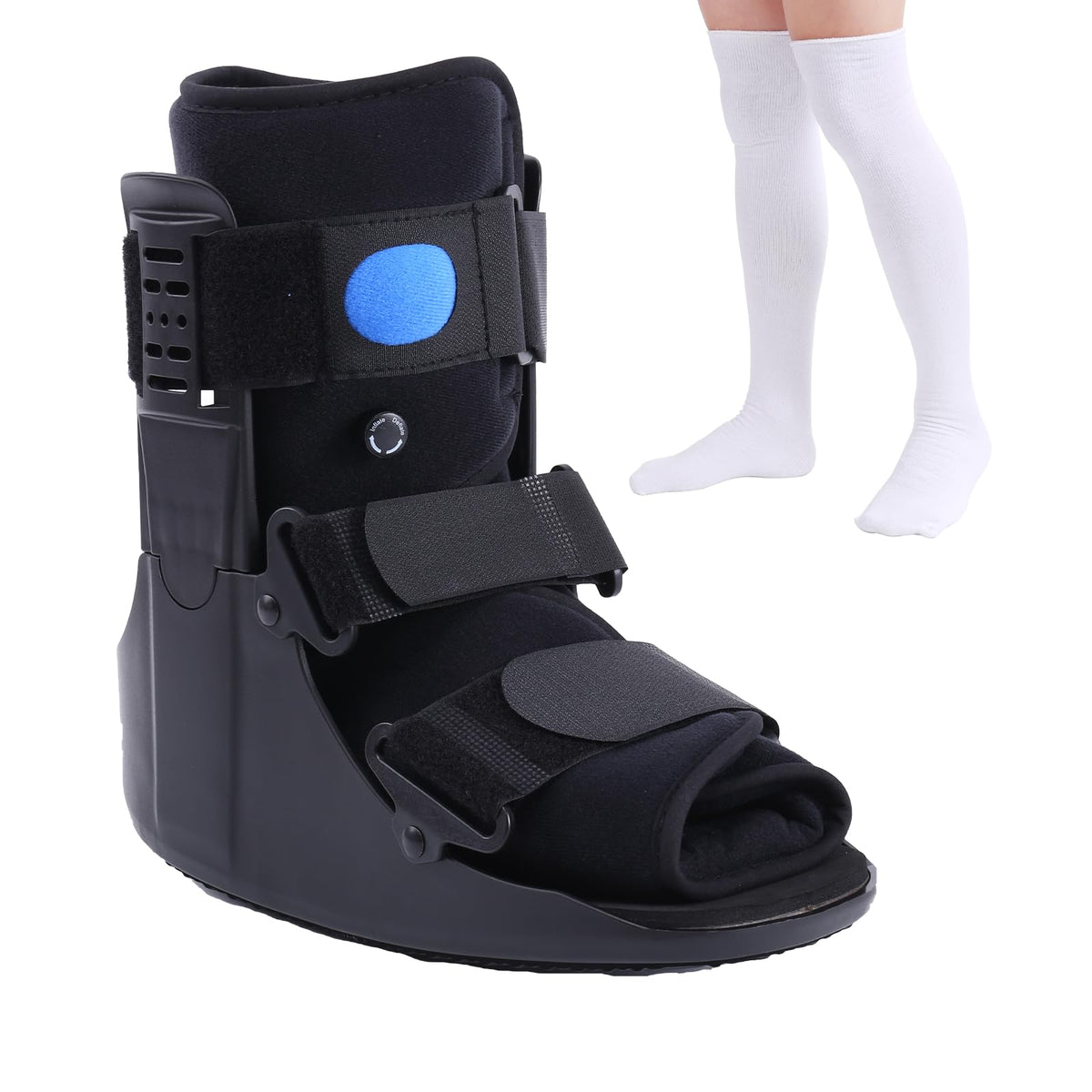 Inflatable Walker Fracture Boot with Replacement Sock Liner (Medium) Z656587