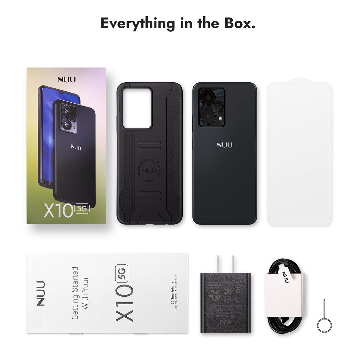 5G Unlocked Android Smartphone 128GB Black Y51187