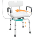 Swivel Shower Chair with Arms & Backrest K631344