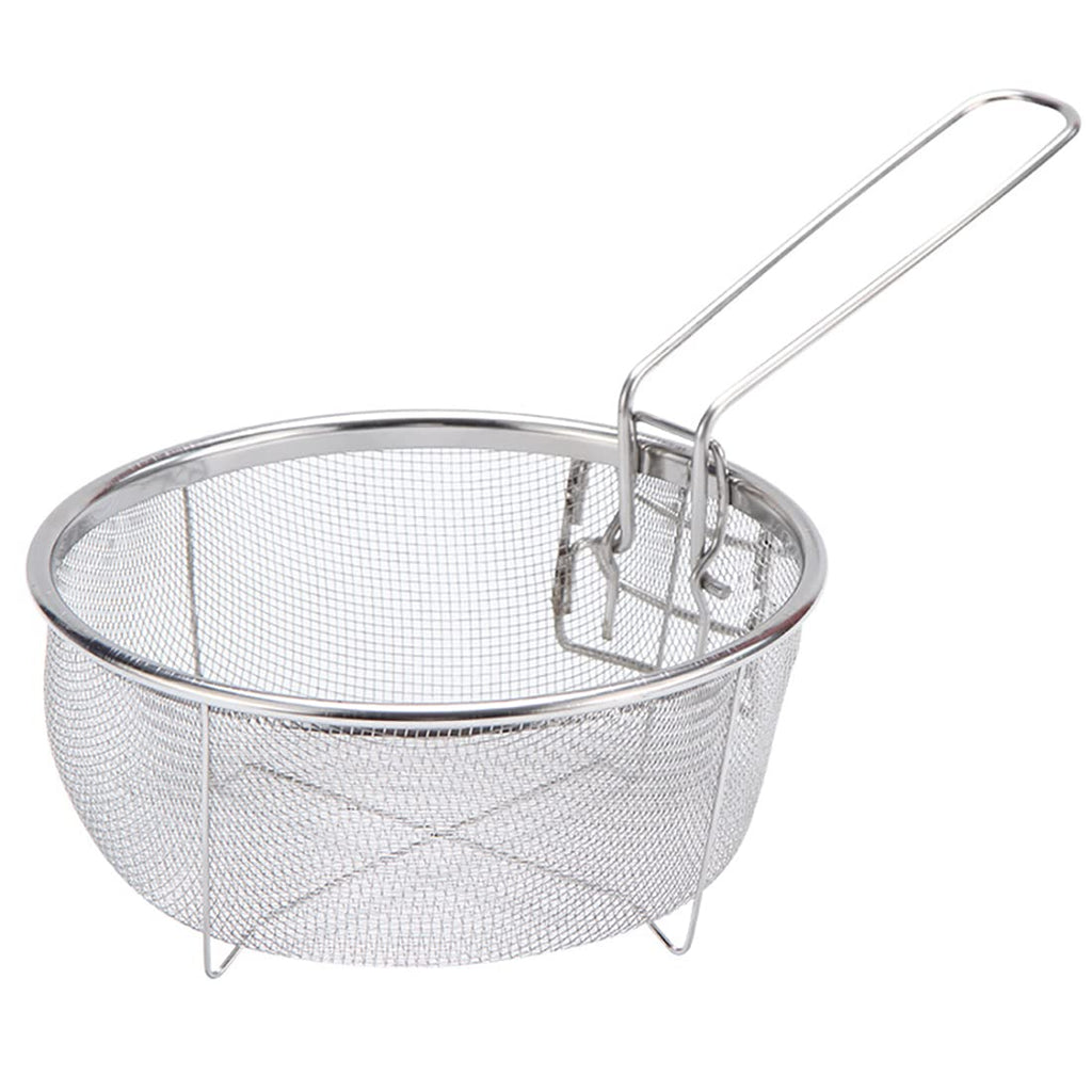 Stainless Steel Deep Fry Basket with Detachable Handle Z303