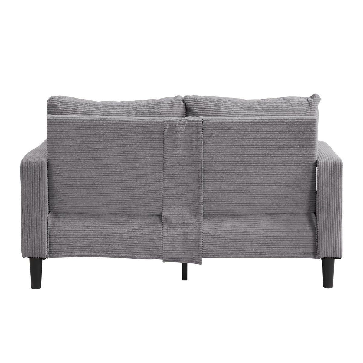 Light Gray 2 Seat Loveseat Sofa J582910
