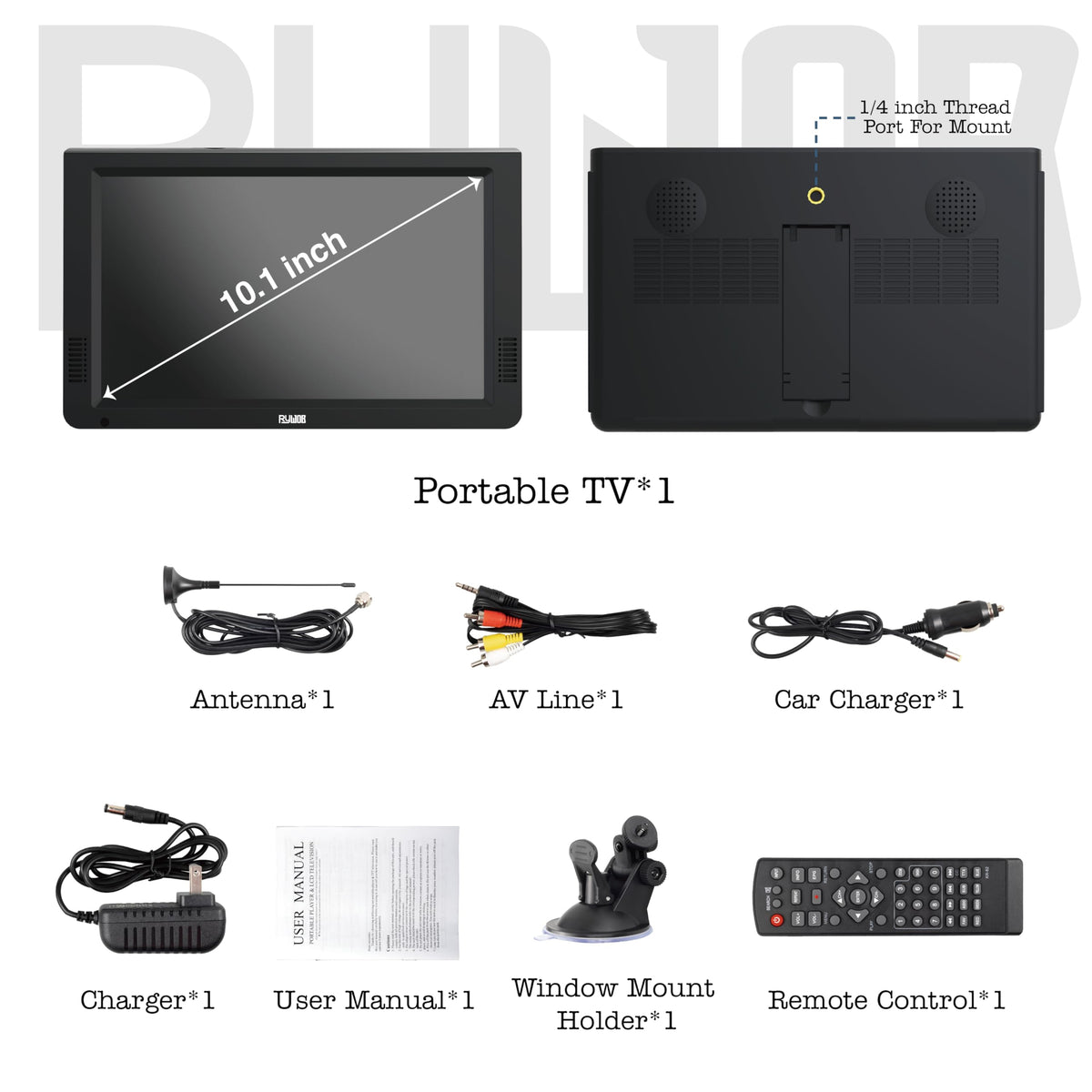 Portable Digital TV with Antenna N27575