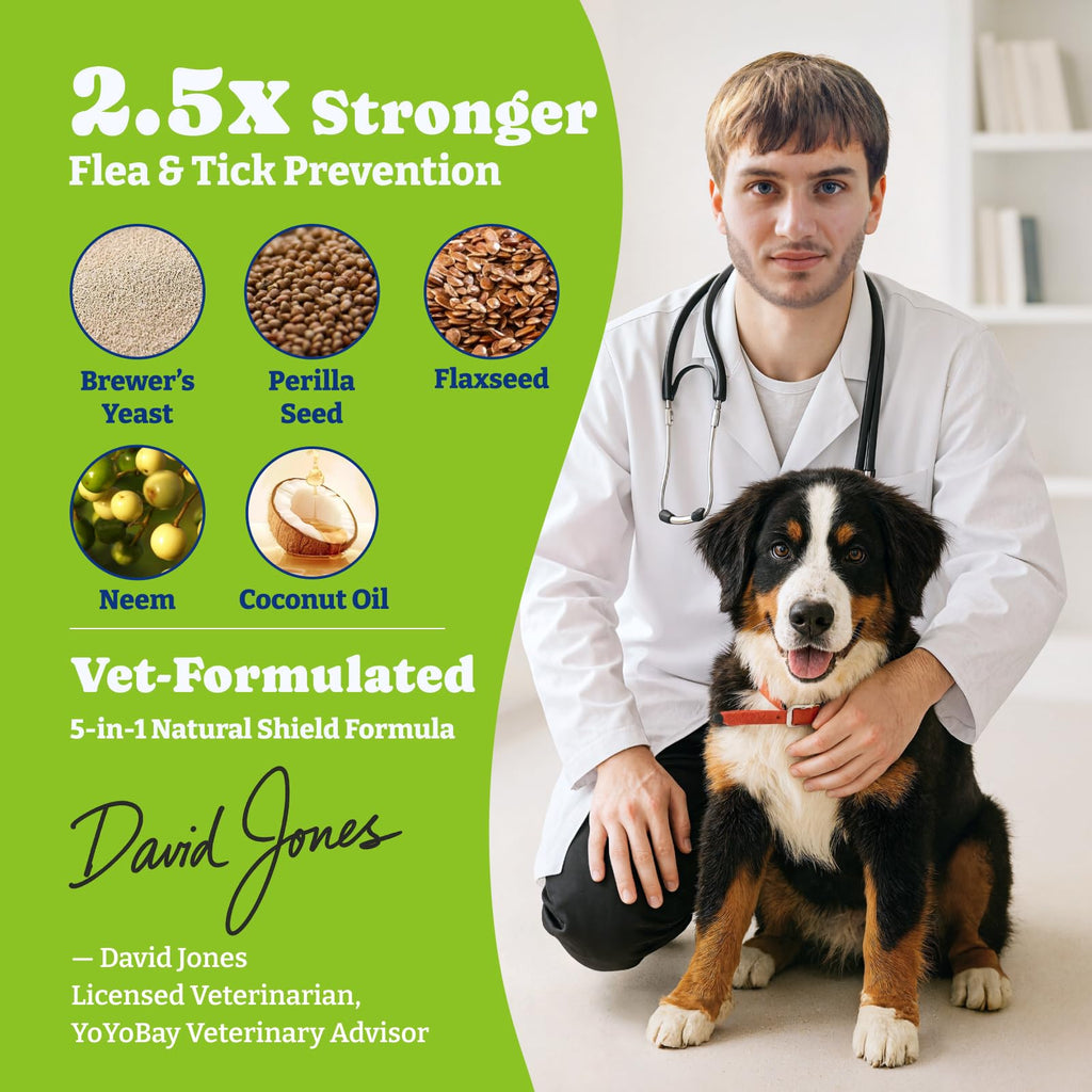 Flea & Tick Prevention for Dogs Chewables K990
