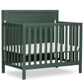 4-in-1 Convertible Mini Baby Crib with Mattress Pad C235