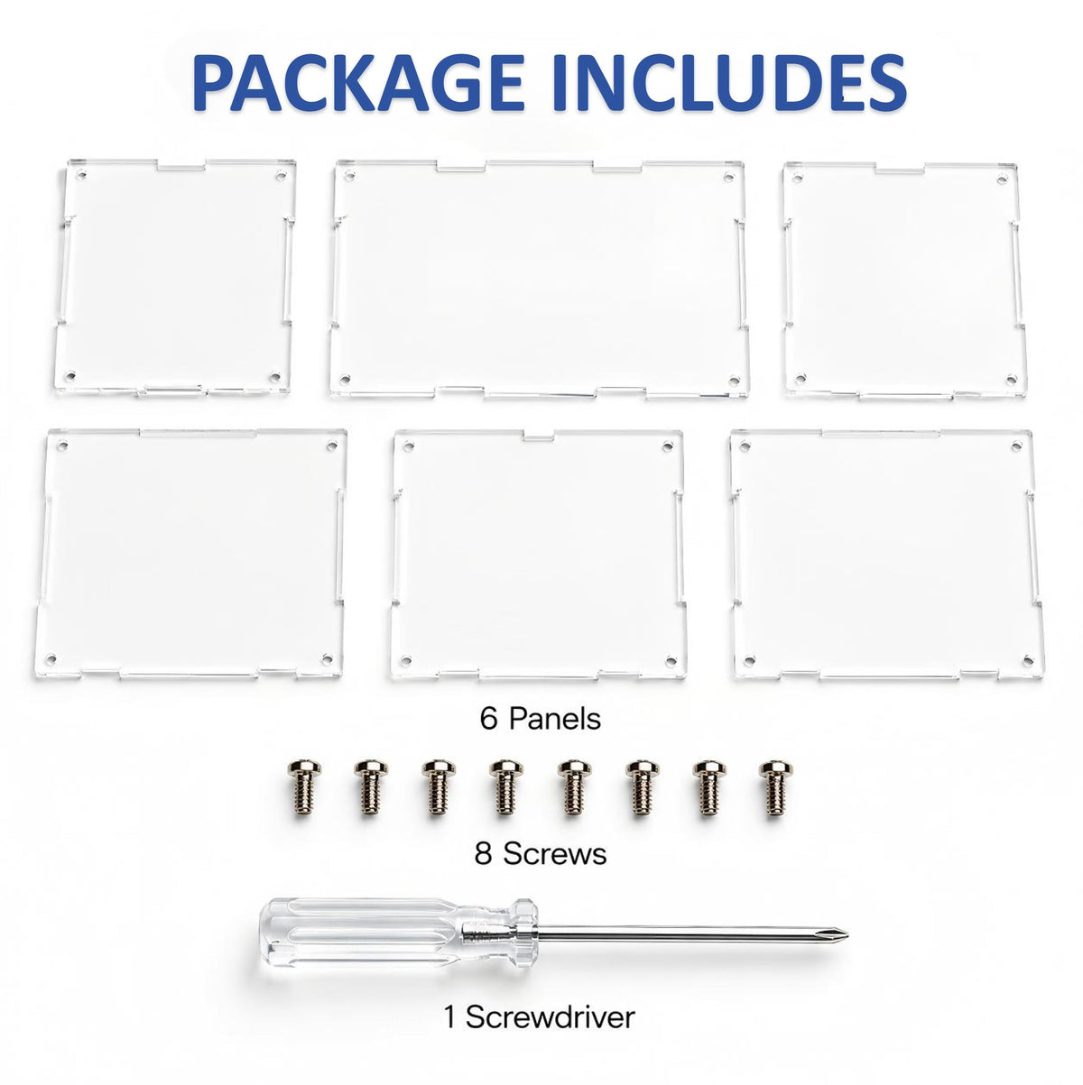 Acrylic Trainer Box Case 5mm Ultra Thick 1 Pack F3164
