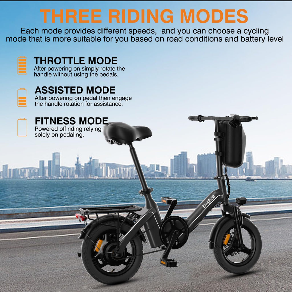 Folding Electric Bike 400W 36V 10Ah 14" O851