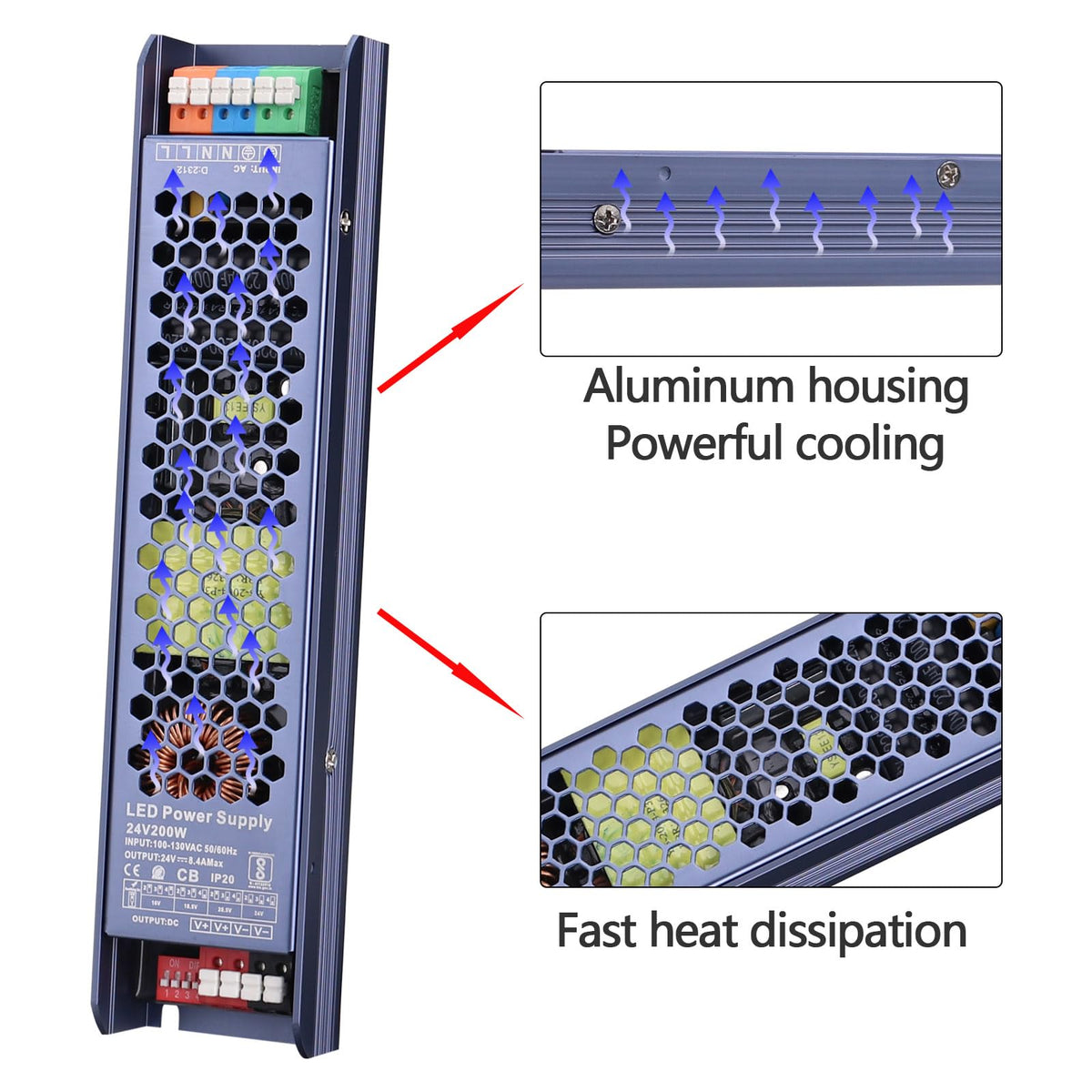 24V 200W LED Driver U912