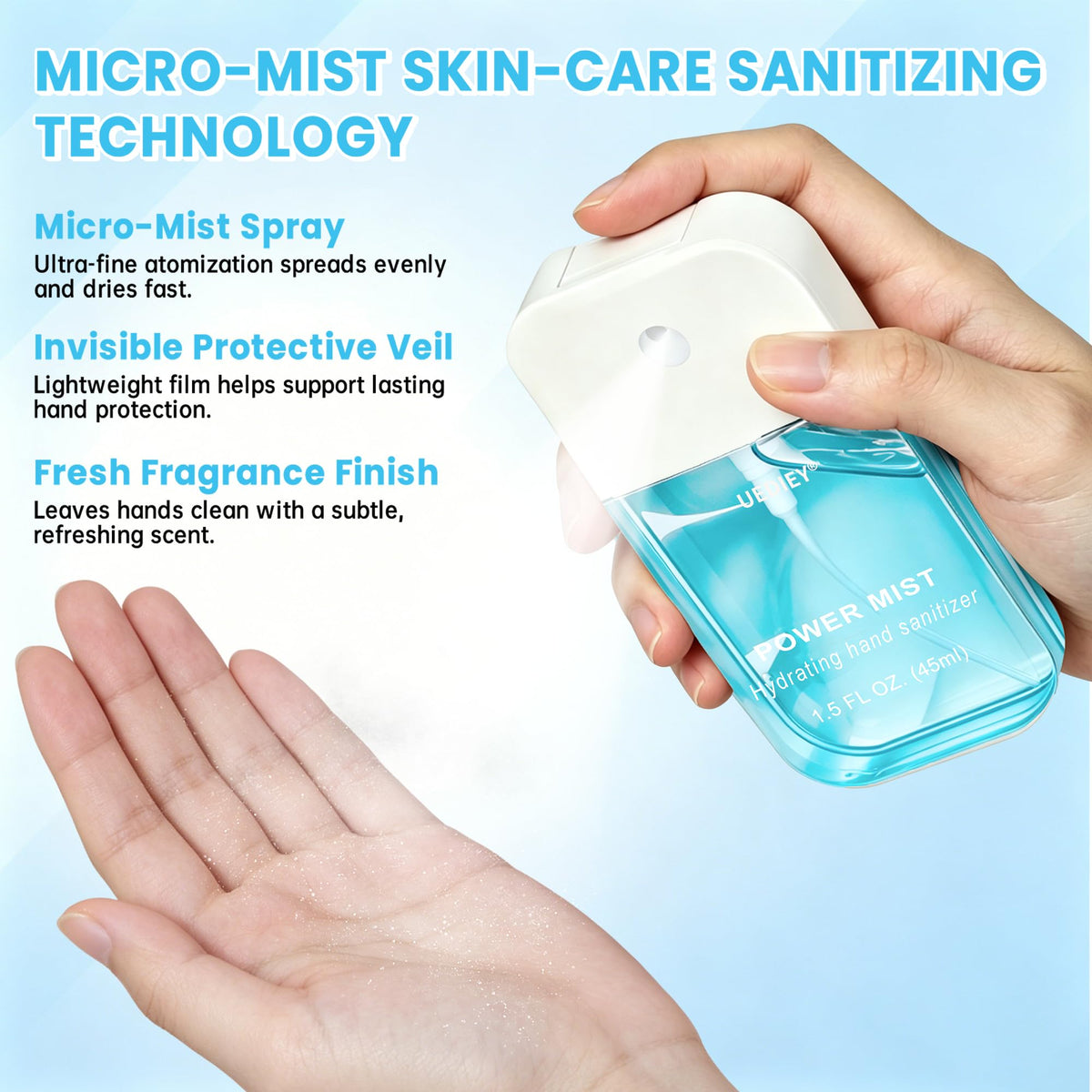 Hand Sanitizer Spray 6 Scents 1.3 Fl Oz Z181296