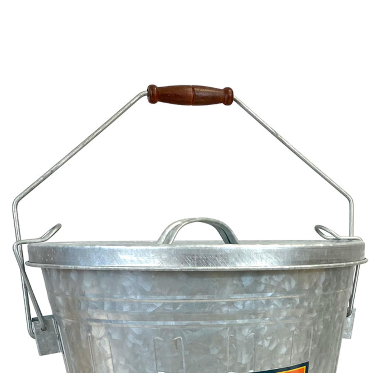 Galvanized Steel Bird Seed Storage Bucket Bin with Scoop W926