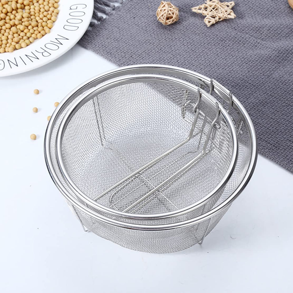 Stainless Steel Deep Fry Basket with Detachable Handle Z303