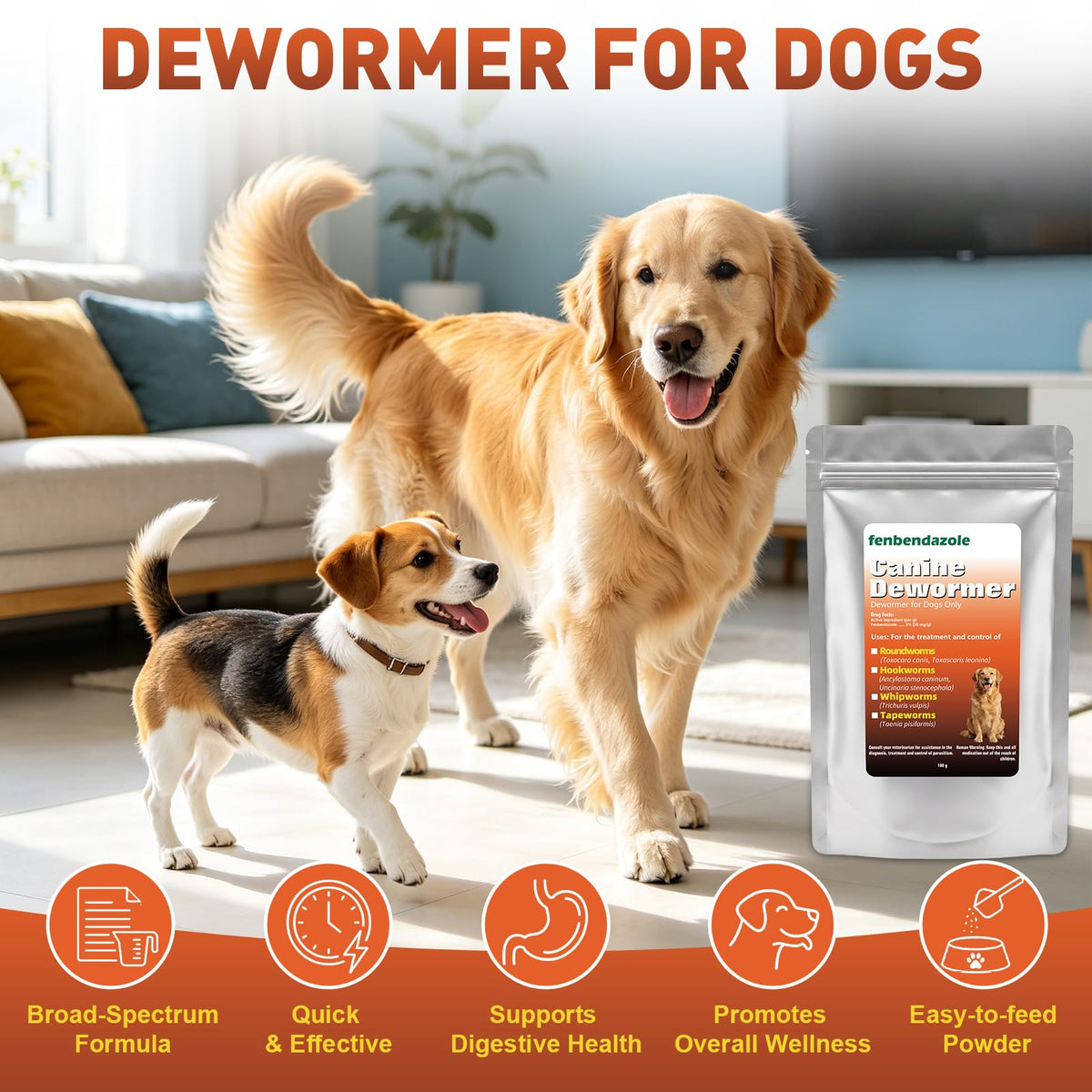 Dog Dewormer 100g I14155