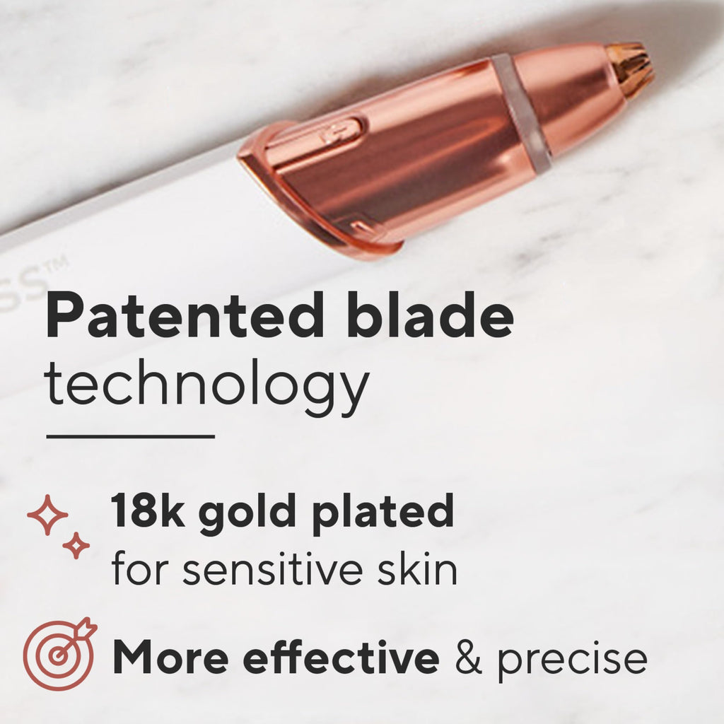 Electric Eyebrow Hair Remover with LED Light O92569