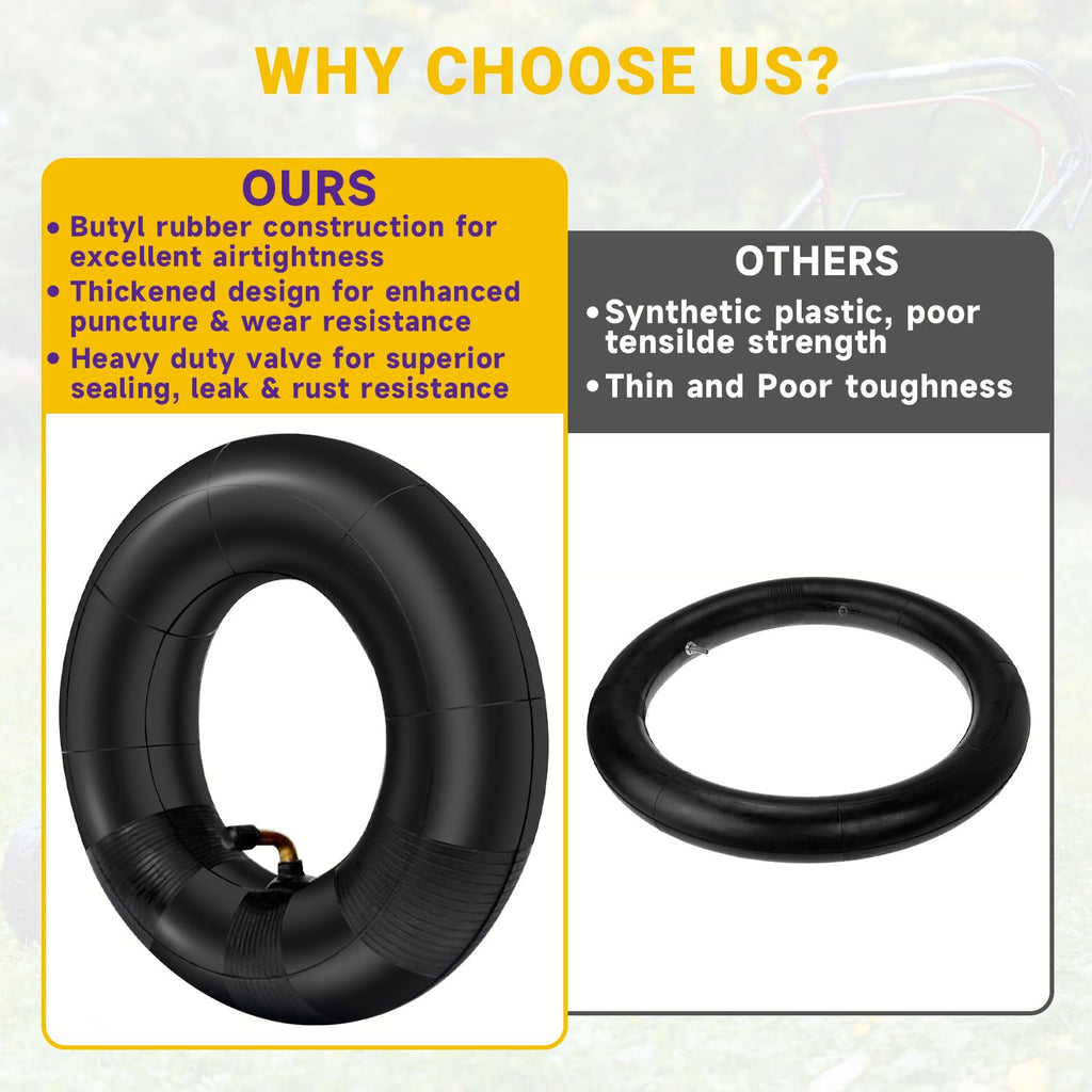 4.80/4.00-8 Inner Tube with TR87 Bent Valve 1 Pcs F481