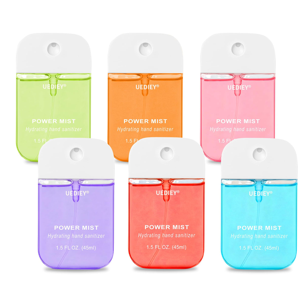 Hand Sanitizer Spray 6 Scents 1.3 Fl Oz Z181296
