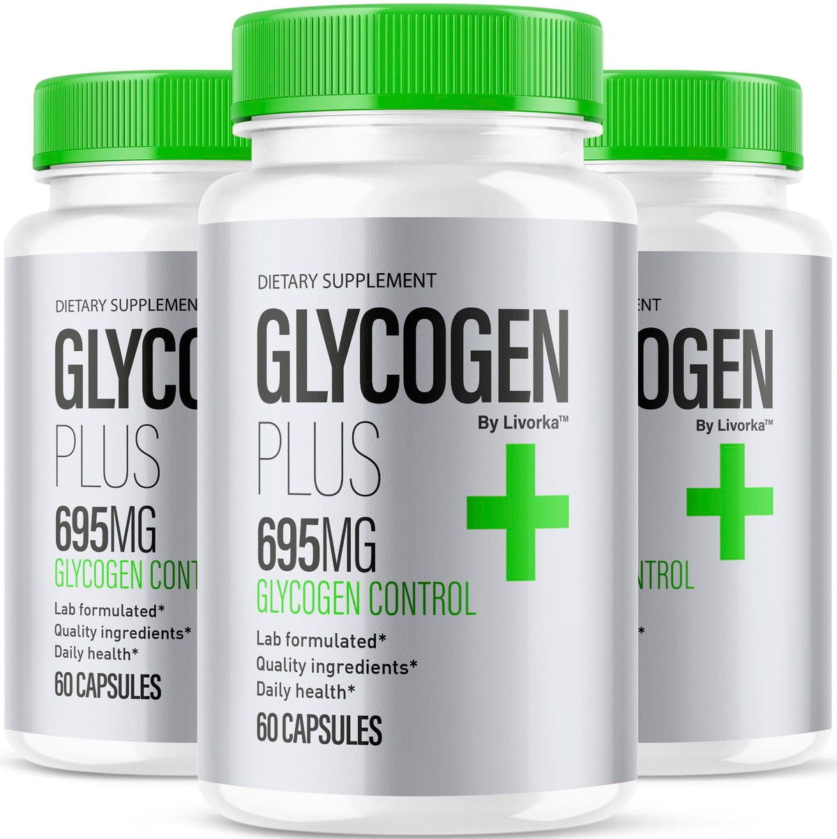 All Natural Glycogen Support Capsules, 180 Capsules D289148