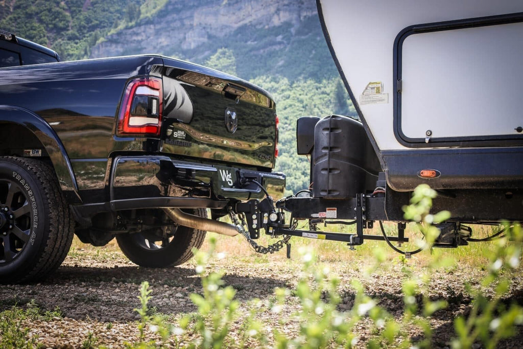 Weight Distribution Hitch with Anti-Sway, 4" Drop, 2" Shank, 12,500-lb Towing Capacity M803011