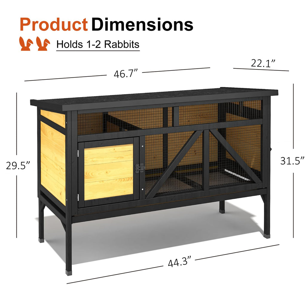 46.7" Rabbit Cage N780
