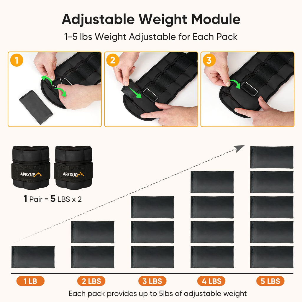 Adjustable Ankle Weights + Yoga Ball P195