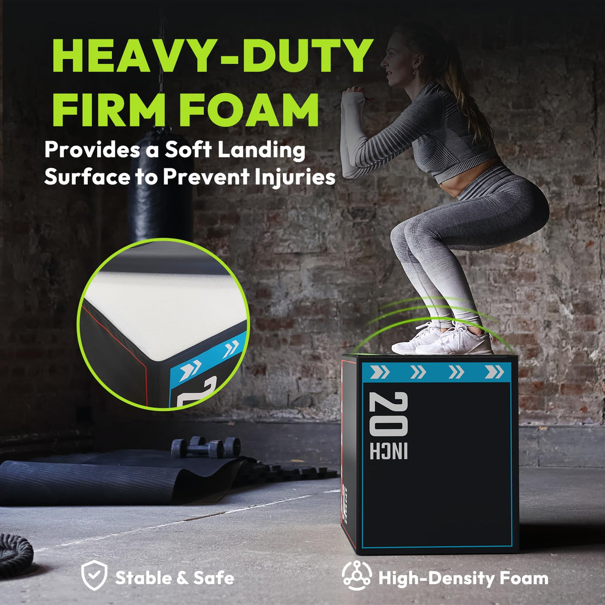 3-in-1 Plyometric Box U33216