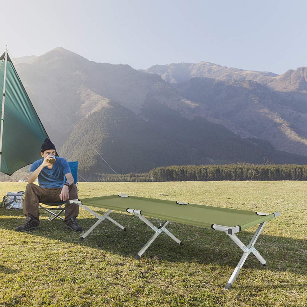 Portable Folding Camping Cot with Carrying Bag S367